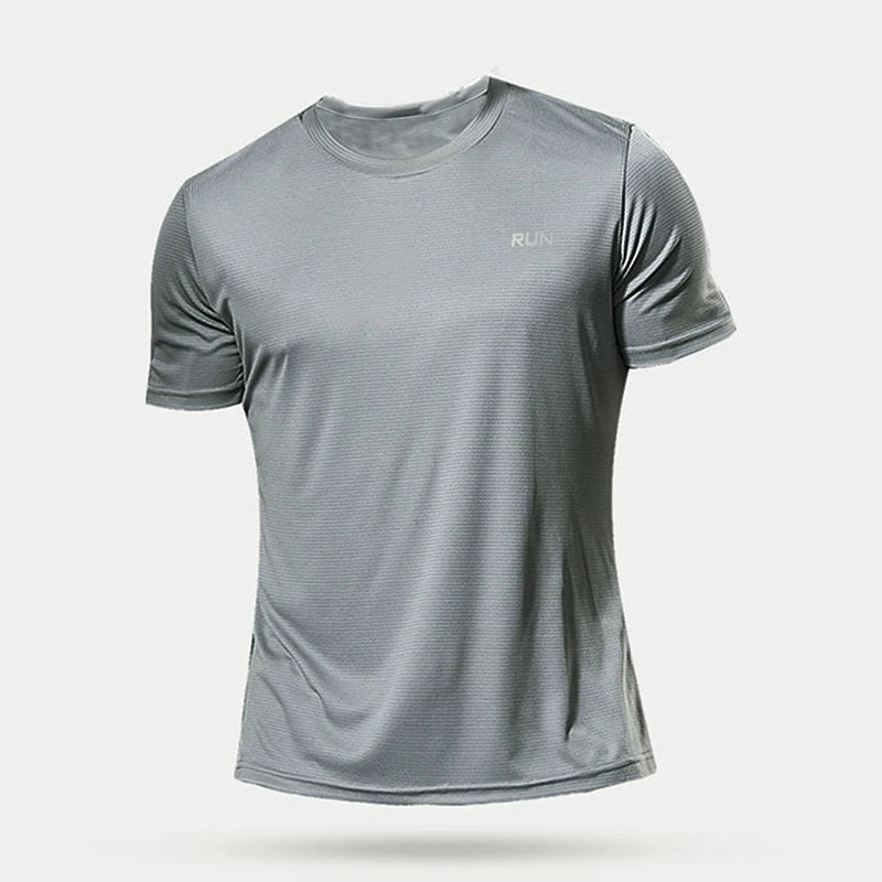 Men’s Quick-Dry Compression Sports T-Shirt – Lightweight Activewear for Gym, Running & Soccer
