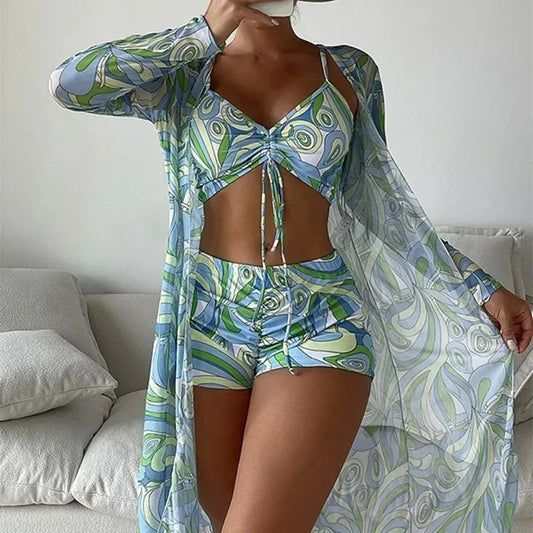 WaveFlex – 2024 Sporty Tankini Set for Women