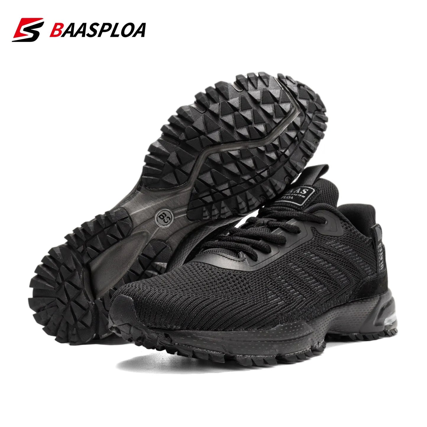 Baasploa SprintPro 2025 – Men’s Lightweight Breathable Running Sneakers