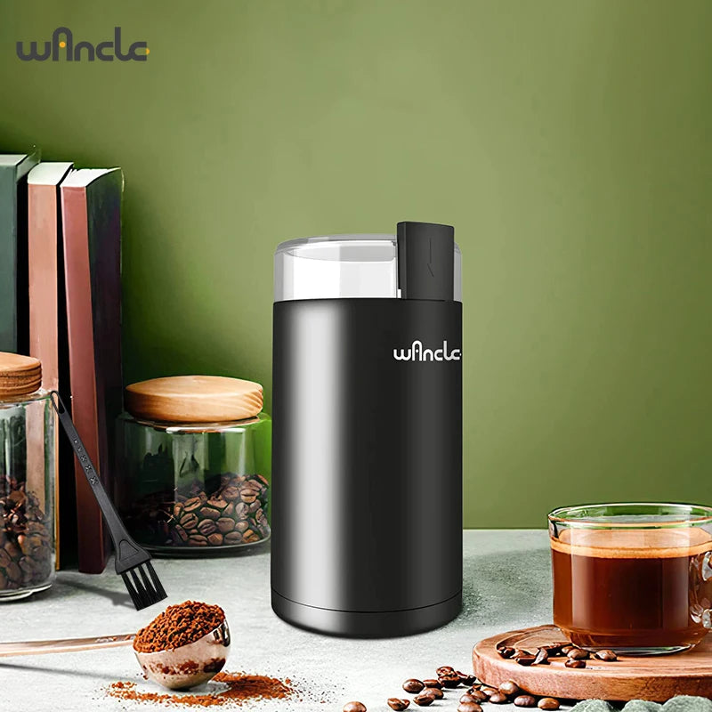 200W High-Power Coffee Grinder – Multifunction Bean Grinder for Home Use (220V/120V)