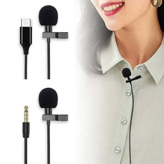 VocoMini – 1.5m Portable Lavalier Clip-On Microphone