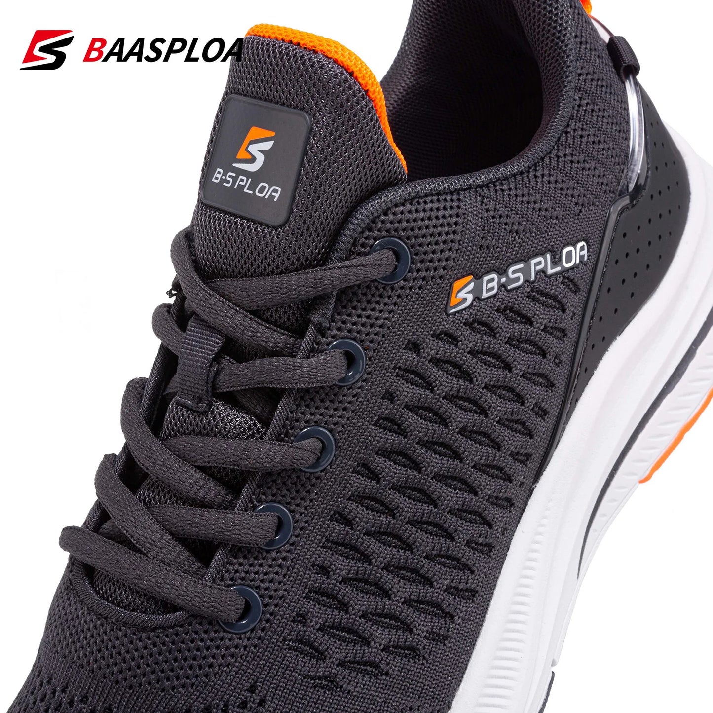Baasploa MeshRun 2025 – Men’s Lightweight Designer Running Sneakers