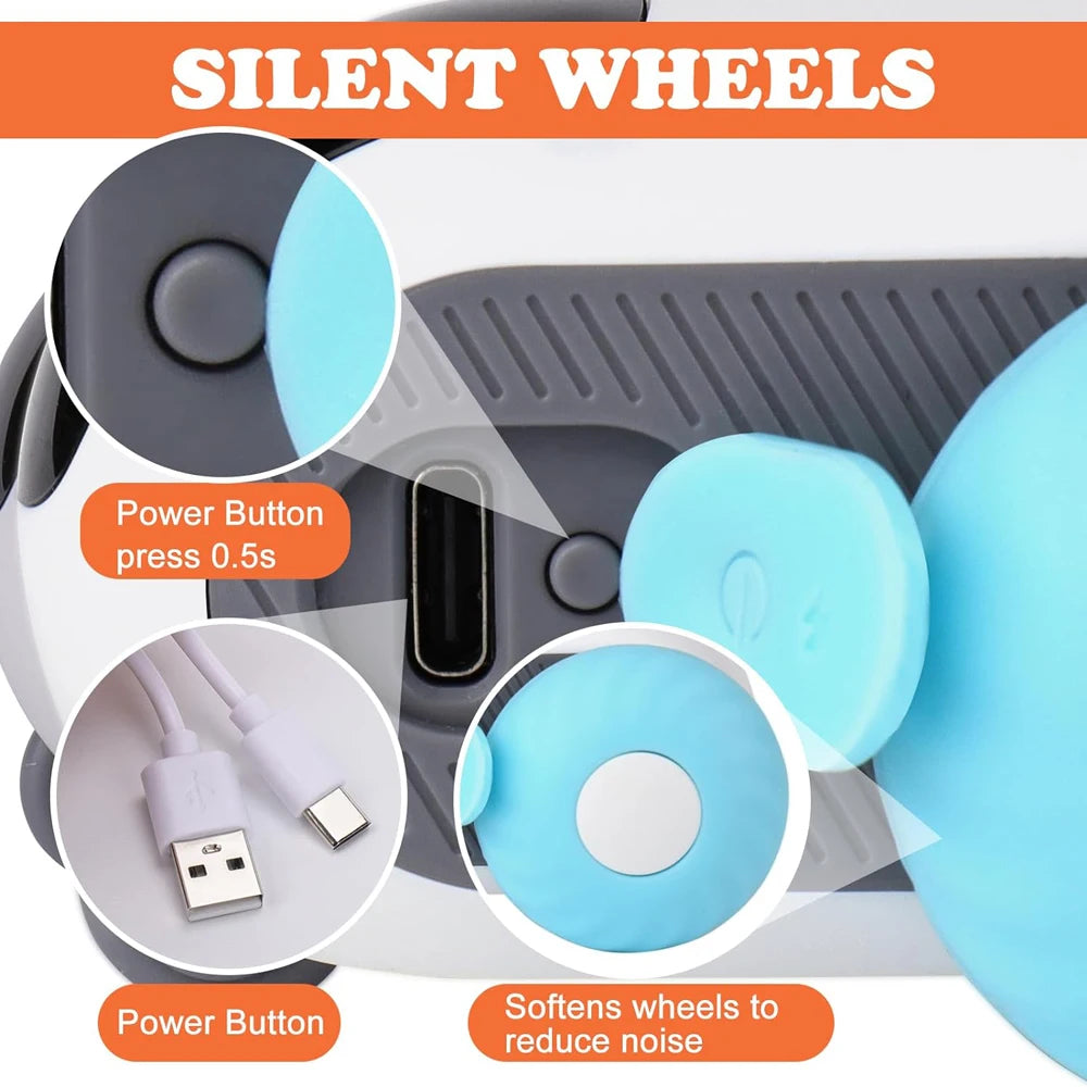 Smart Interactive Cat Toy – 2-Mode Automatic & Remote-Controlled Toy Car for Pets