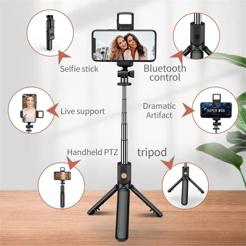 Flexi360 – Mini Tripod & Selfie Stick with Wireless Remote