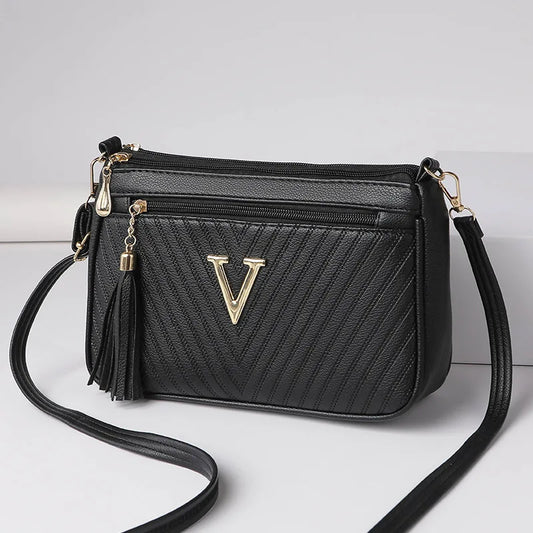 KoreaTrend – 2025 Spring/Summer Middle-Aged Crossbody Bag