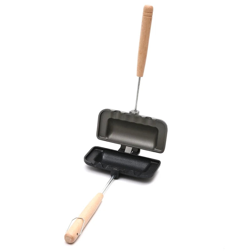 Double-Sided Sandwich Maker – Non-Stick Grill Pan