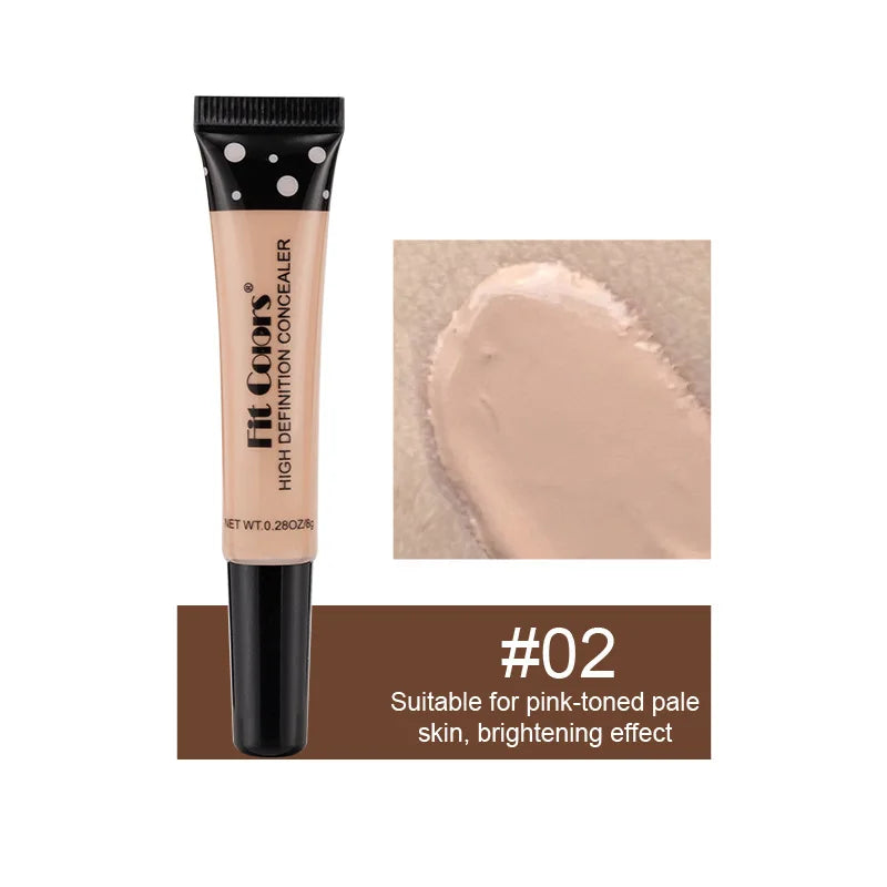 Fit Colors Concealer & Moisturizing Liquid Foundation – 8 Shades