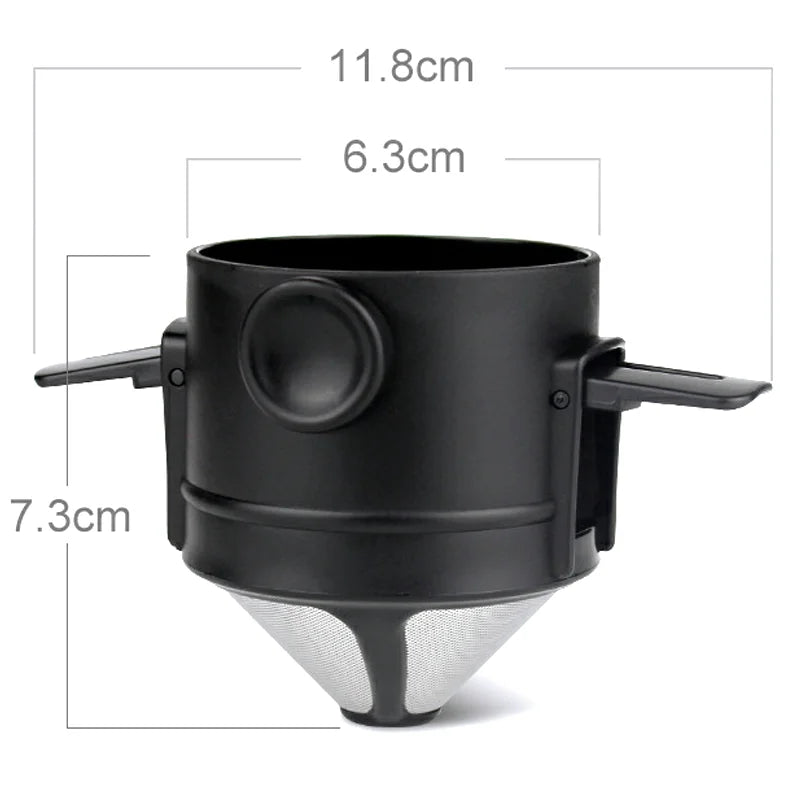 Coffee Dripper – Portable Reusable Filter for Coffee & Tea