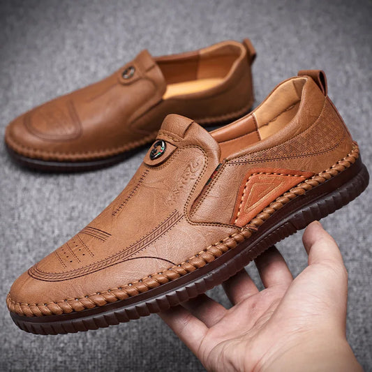 RetroPenny – Handmade Genuine Leather Loafers
