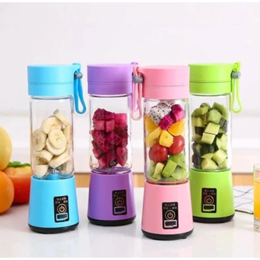 Portable USB Blender – 380ML Rechargeable Juicer Cup for Smoothies & Travel