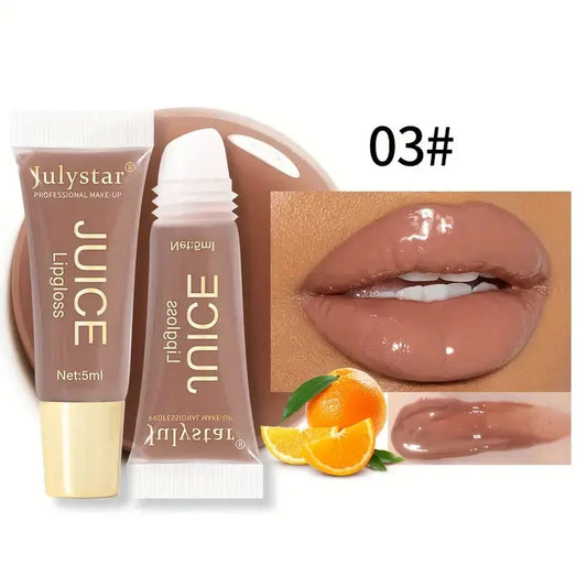 CrystalPout – Jelly Lip Oil Balm with Glass Shine & Fruit Scent