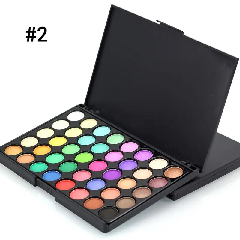 GlamFusion Pro – 40/74/78 Color Eyeshadow Palette with Matte & Glitter Shades