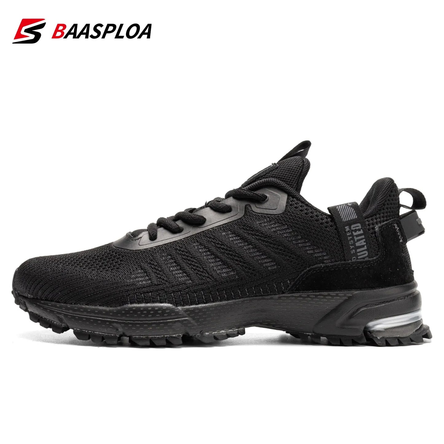 Baasploa SprintPro 2025 – Men’s Lightweight Breathable Running Sneakers
