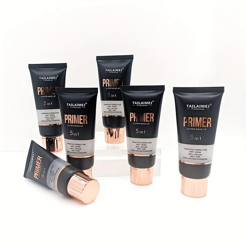 PrimeGlow – Waterproof Transparent Gel Makeup Primer with Avocado & Rose Extract