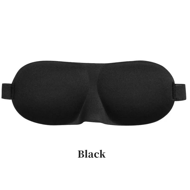 3D Contoured Eye Mask for Sleeping – Light-Blocking Blindfold for Men & Women