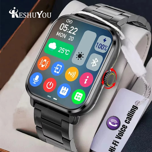 H9 Pro MAX – 2.01” Smartwatch with Bluetooth Call & Fitness Tracking
