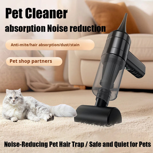 Wireless Mini Handheld Vacuum – Portable, Strong Suction for Car, Home & Keyboard Use