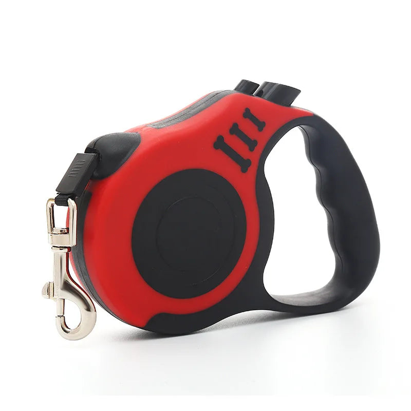 3M/5M Retractable Dog Leash – Durable Nylon Lead for Small to Large Dogs & Cats
