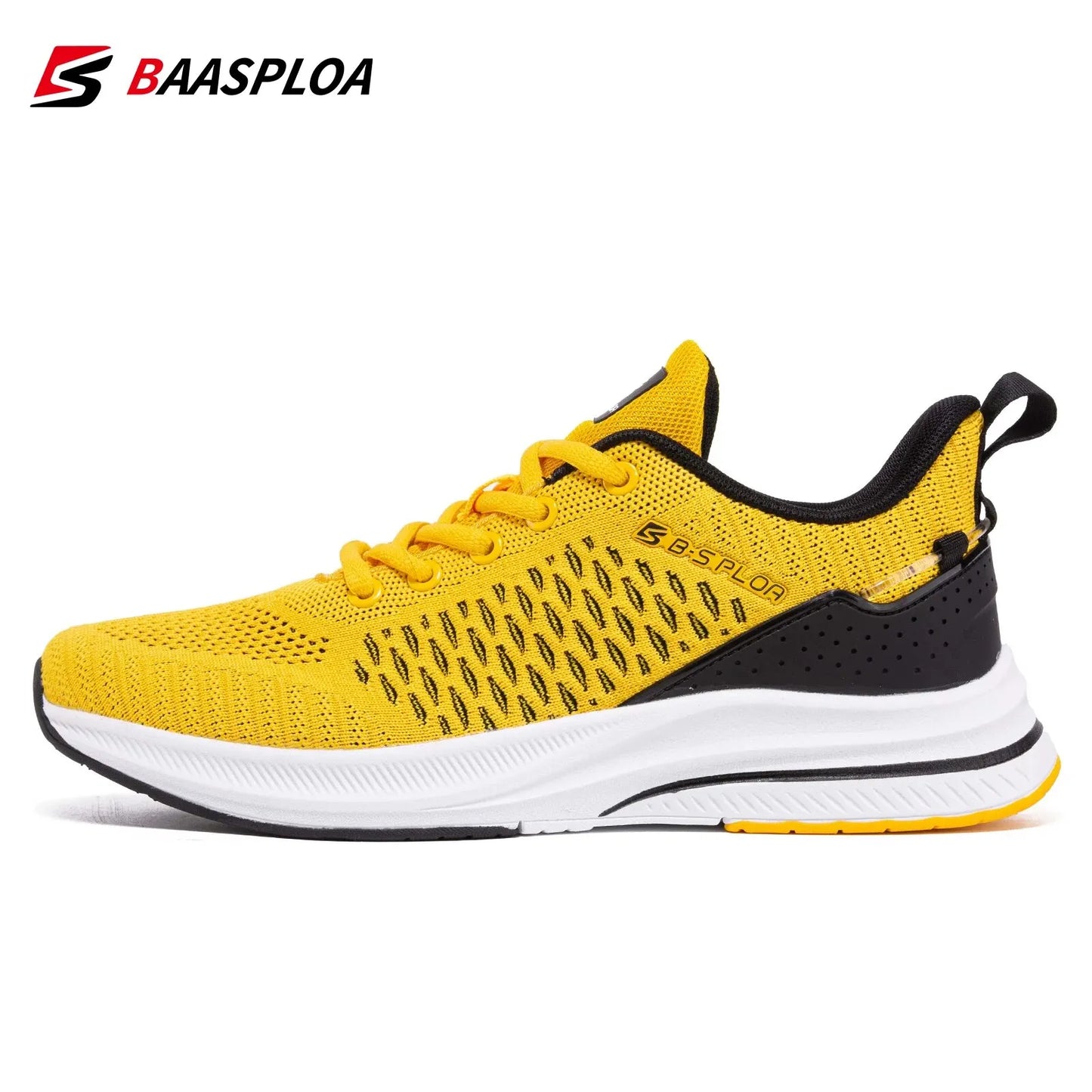 Baasploa AeroRun 2025 – Men’s Lightweight Breathable Running Sneakers
