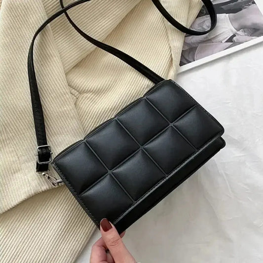 Classic PU Leather Crossbody Shoulder Bag for Women