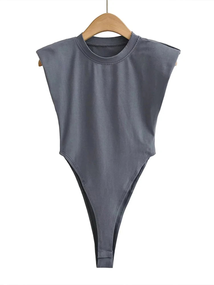 PowerCurve – Women's Sleeveless Padded Shoulder Bodysuit
