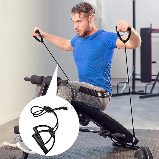 Resistance Stepper with Pull Ropes – Full-Body Home Workout Band