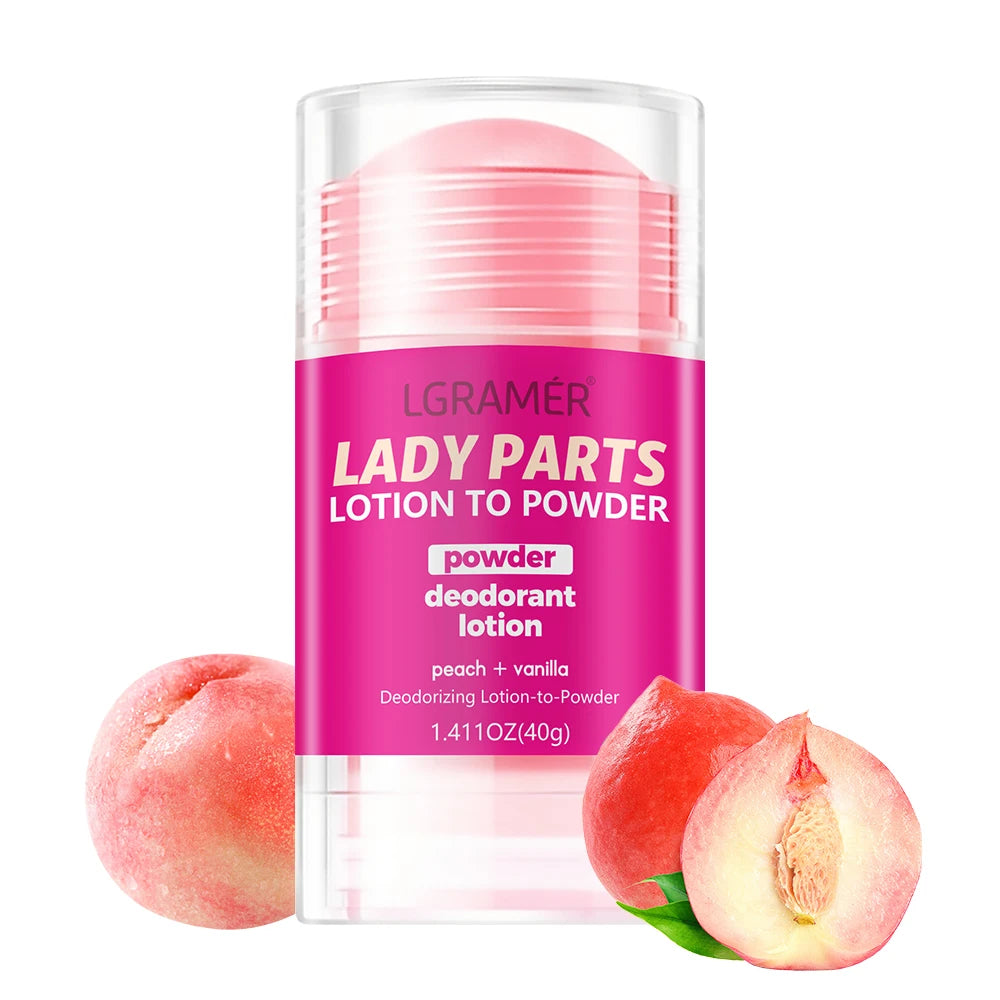 Deodorant Lotion – Peach Vanilla Scent with Long-Lasting Fragrance
