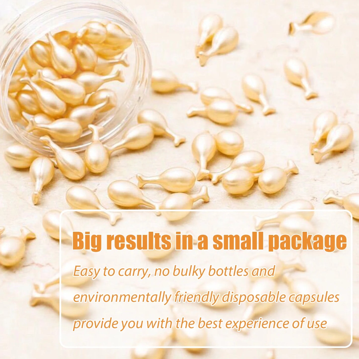 GlowCaps 50 – Collagen & Hyaluronic Acid Face Serum Capsules