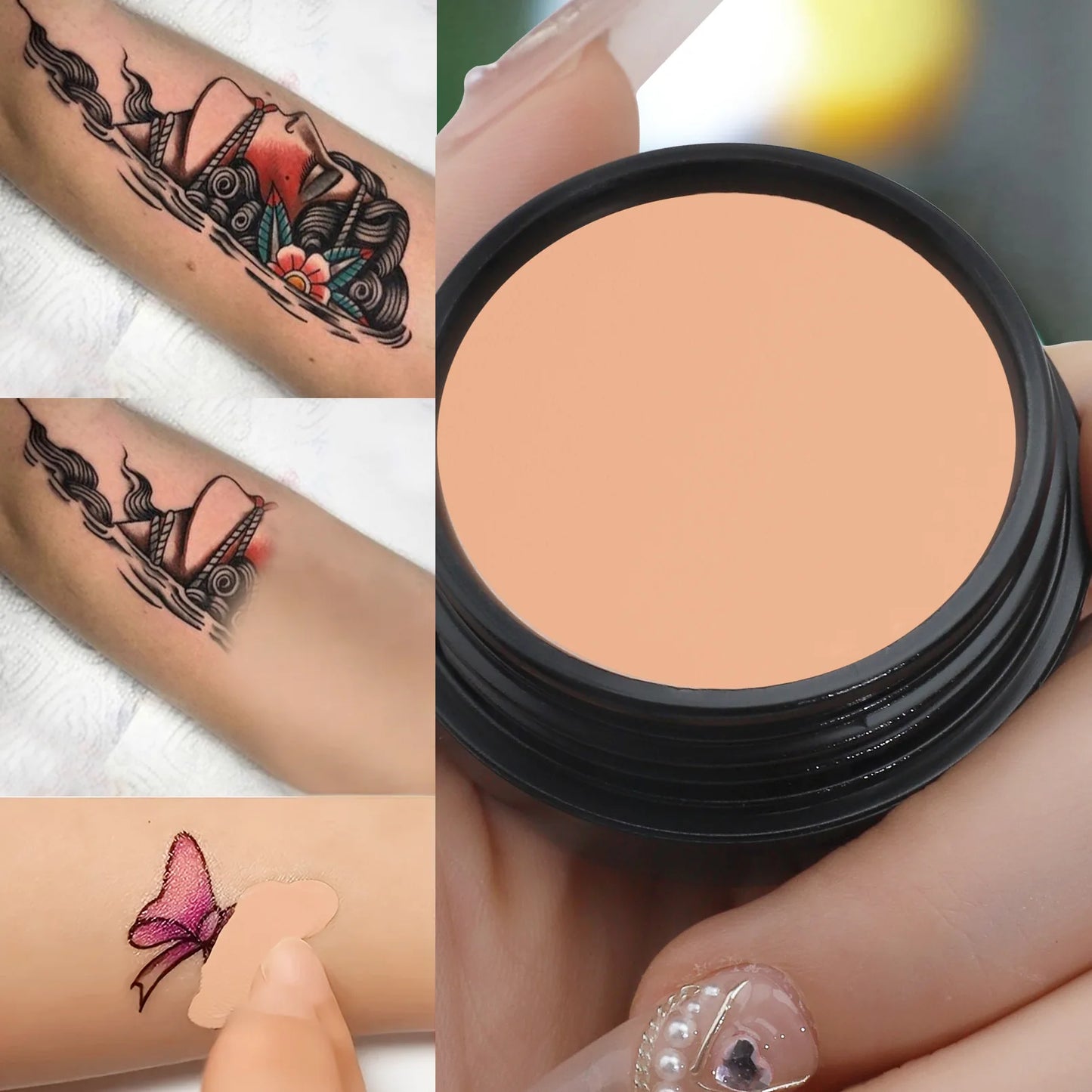 CoverTrue – Waterproof Full Coverage Concealer for Tattoos & Scars