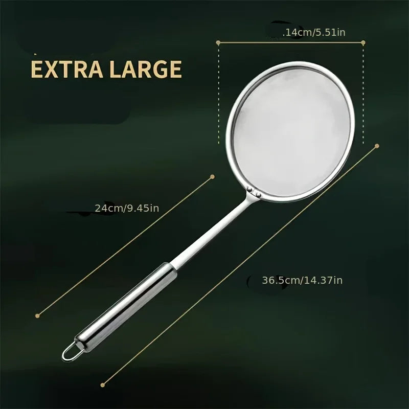 Mesh Strainer – 304 Stainless Steel Filter for Kitchen Use