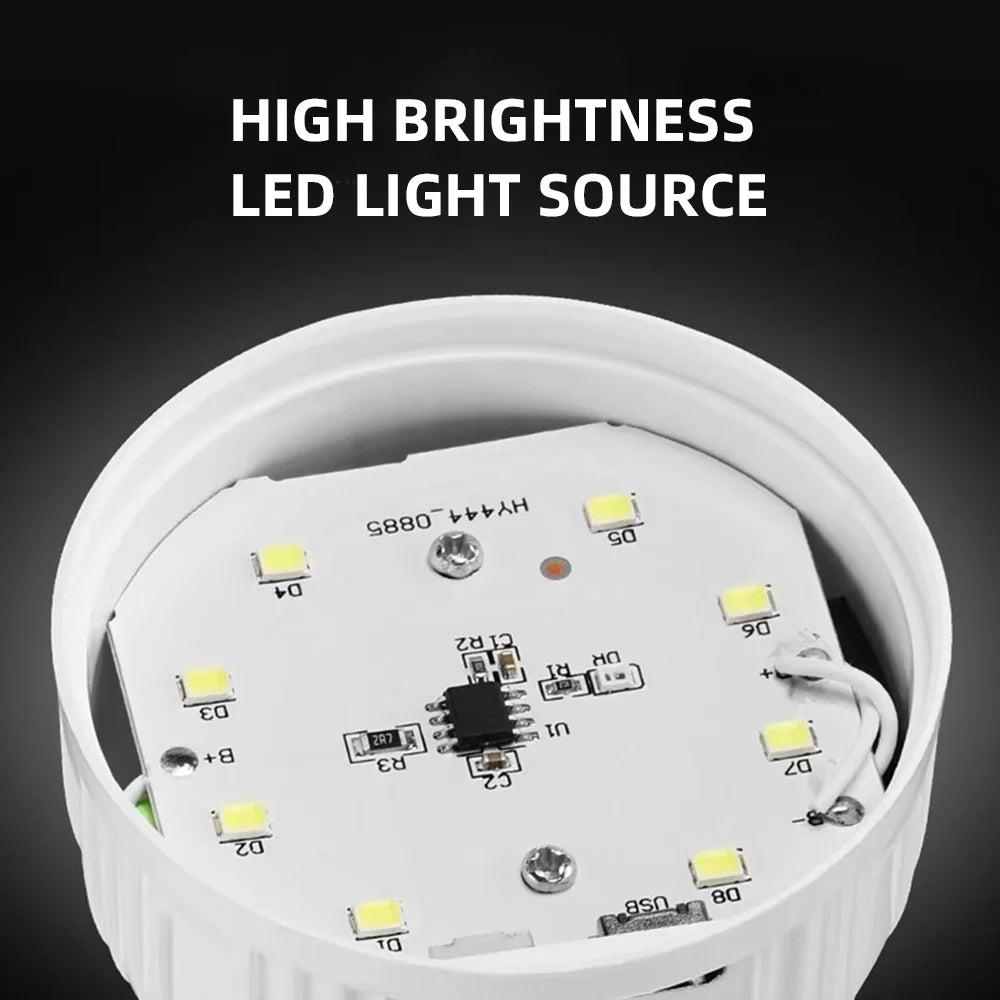 Portable USB Rechargeable LED Camping Light – Hanging Emergency Tent Lamp
