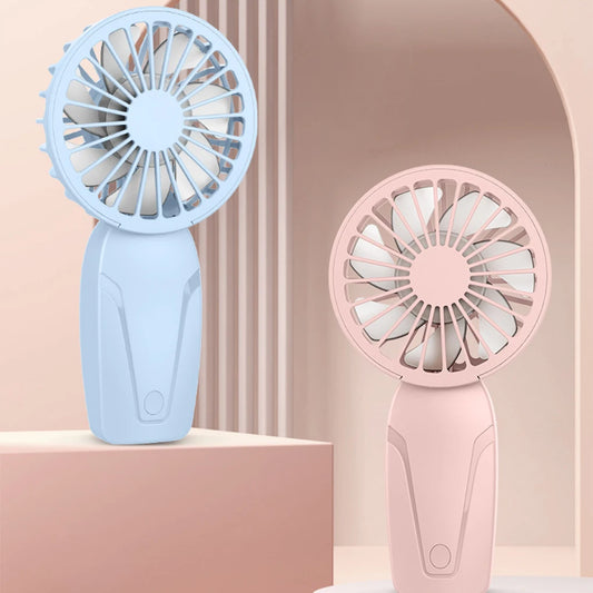 BreezeBuddy – Mini USB Rechargeable Handheld Fan