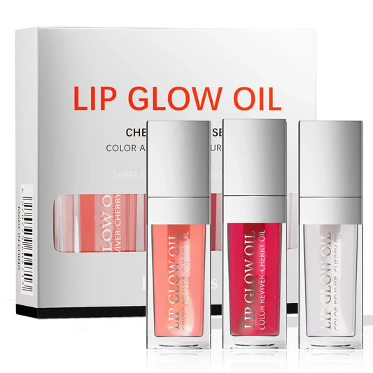 JellyGlow – Crystal Lip Oil & Plumper Set for Moisturized, Glossy Lips