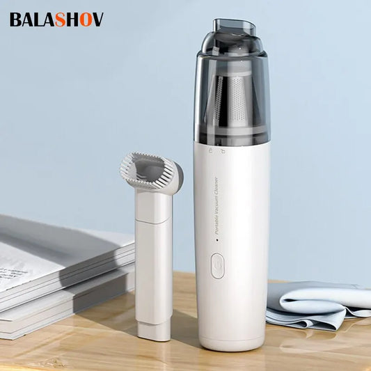 Mini Handheld Car Vacuum Cleaner – Rechargeable with Powerful Suction for Car & Home