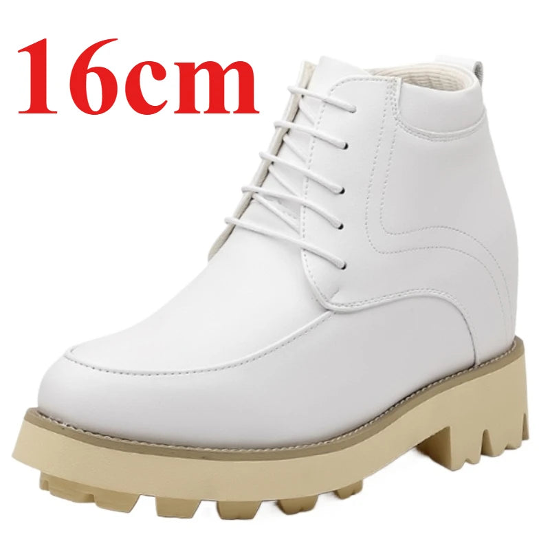 ElevateMax 16cm – Invisible Height Boost Leather Shoes