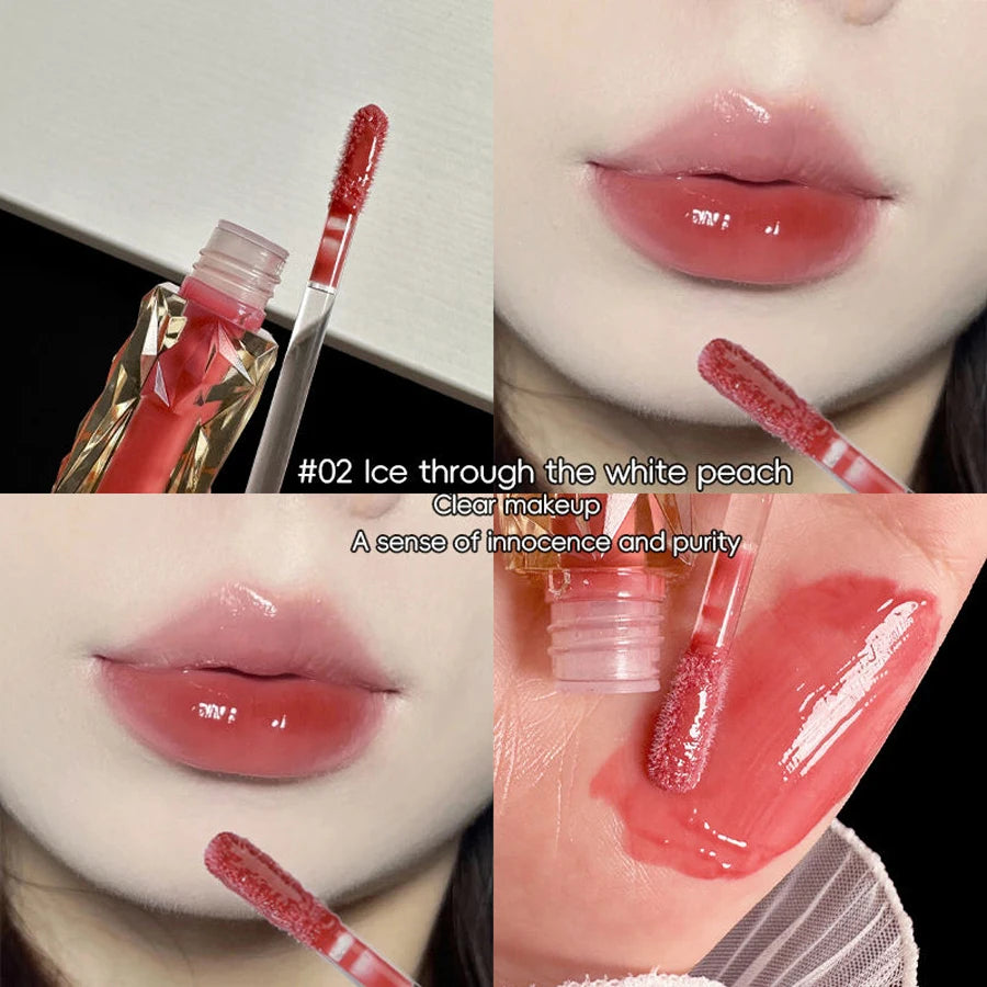 GlassTint – Long-Lasting Mirror Shine Lip Gloss