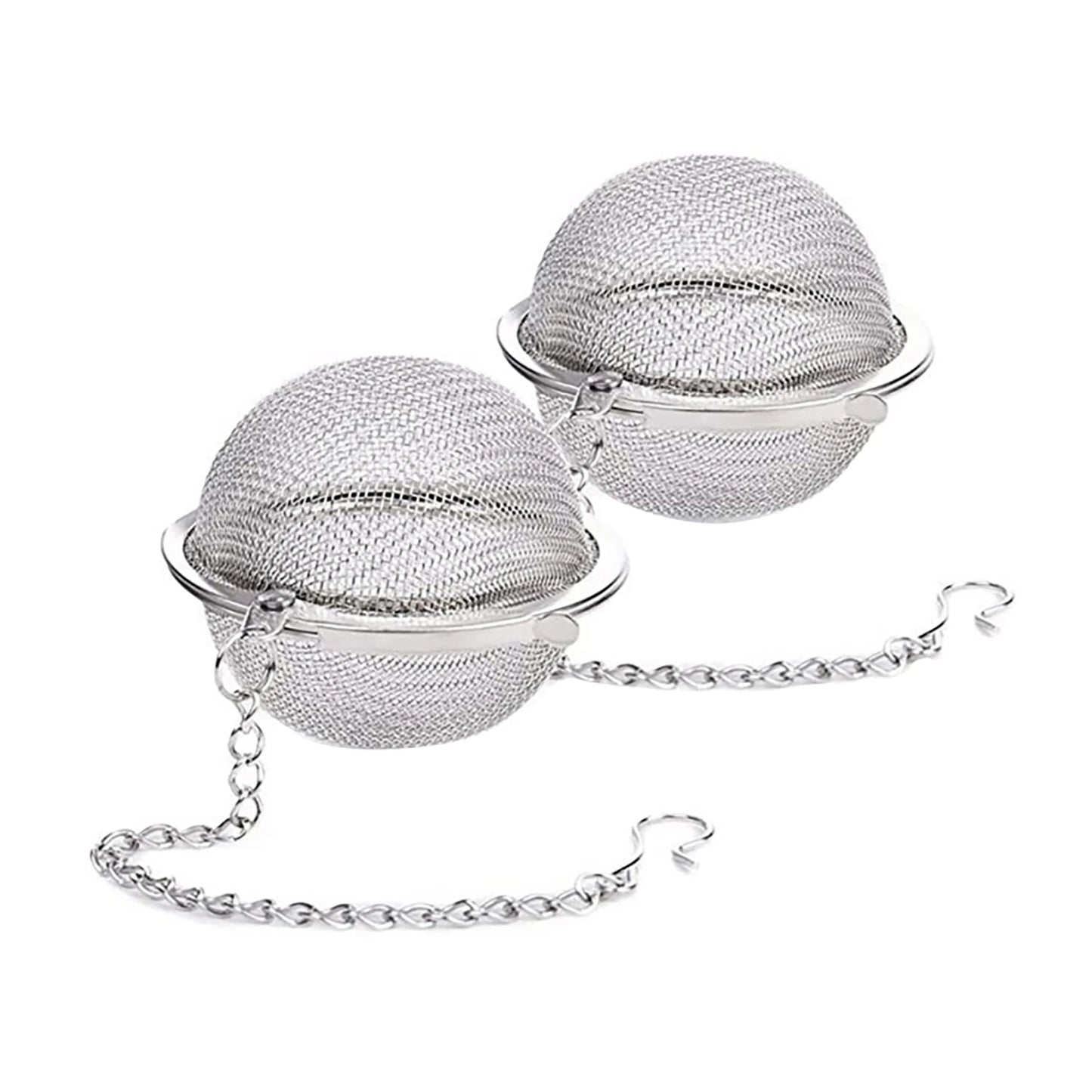 Tea Infuser – Stainless Steel Mesh Ball with Chain