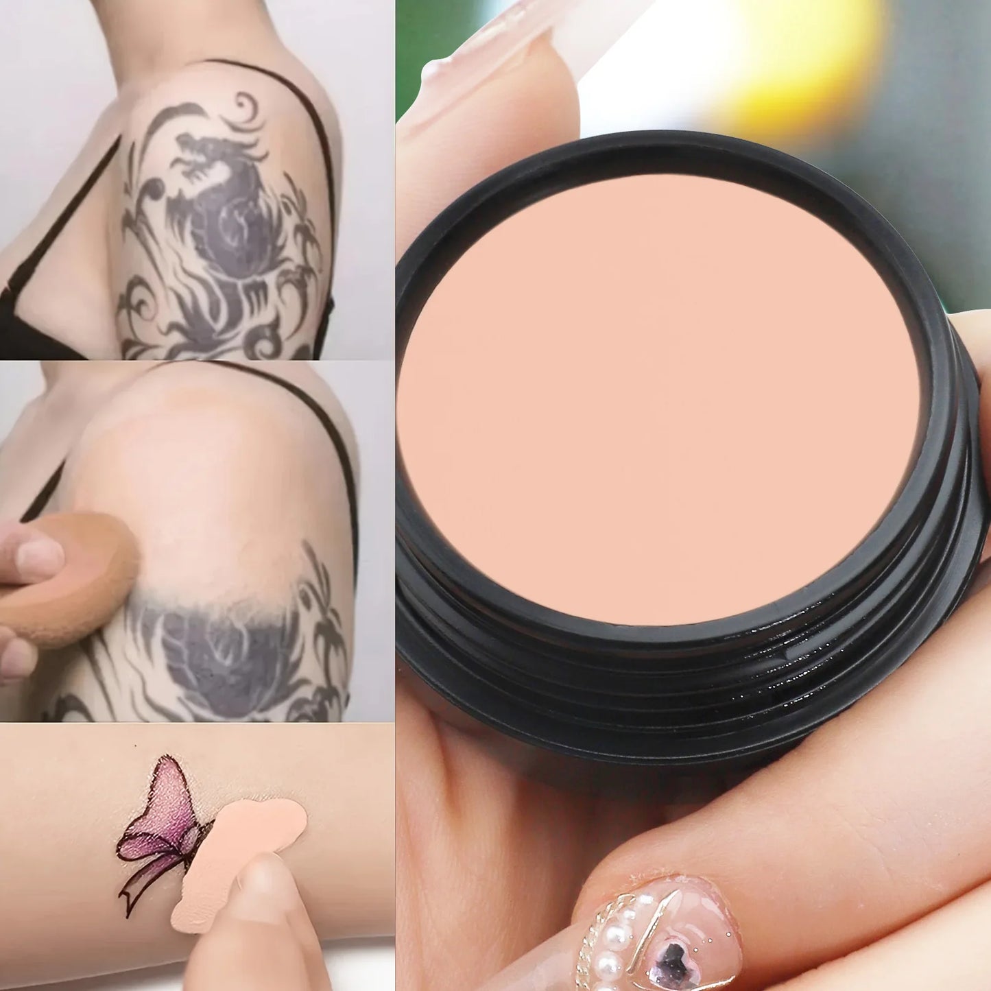 CoverTrue – Waterproof Full Coverage Concealer for Tattoos & Scars