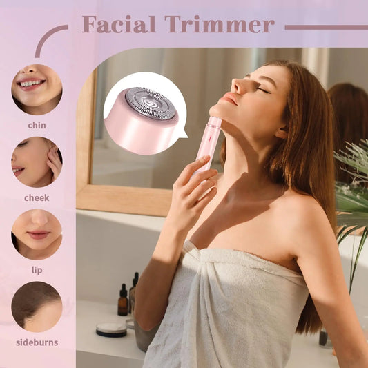 2-in-1 Waterproof Bikini Trimmer & Shaver for Women