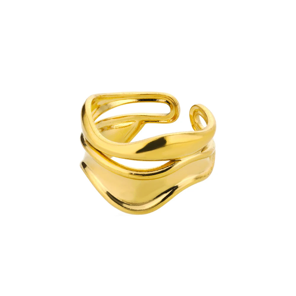 EternaGold – 316L Stainless Steel Couple Rings