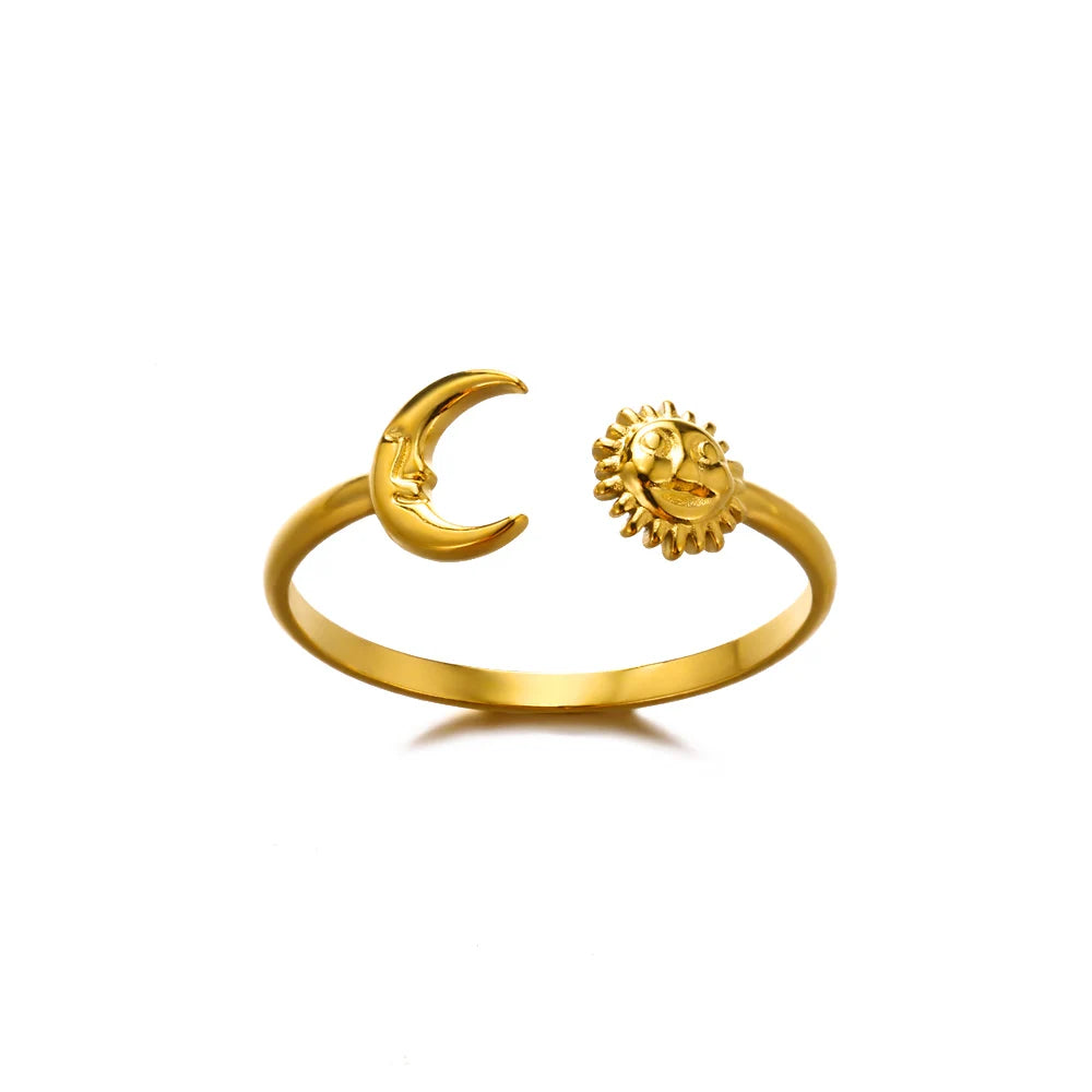 EternaGold – 316L Stainless Steel Couple Rings