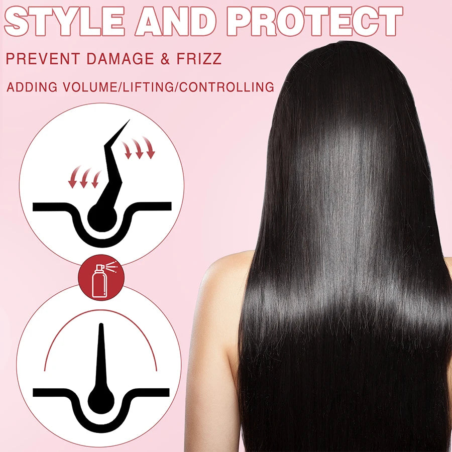 HeatShield – Thermal Protection & Moisturizing Hair Spray