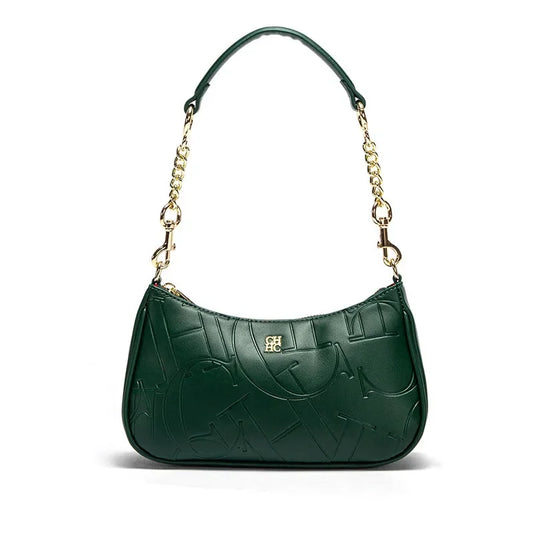 CH Luxe Retro – Classic Printed Armpit Handbag
