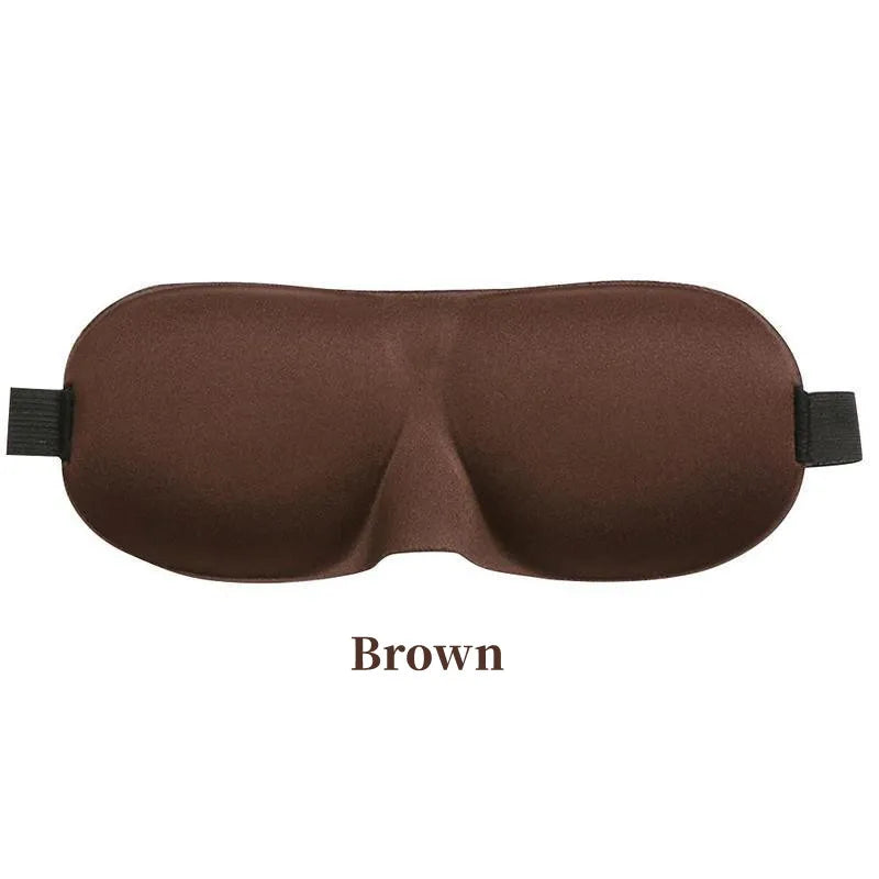 3D Contoured Eye Mask for Sleeping – Light-Blocking Blindfold for Men & Women