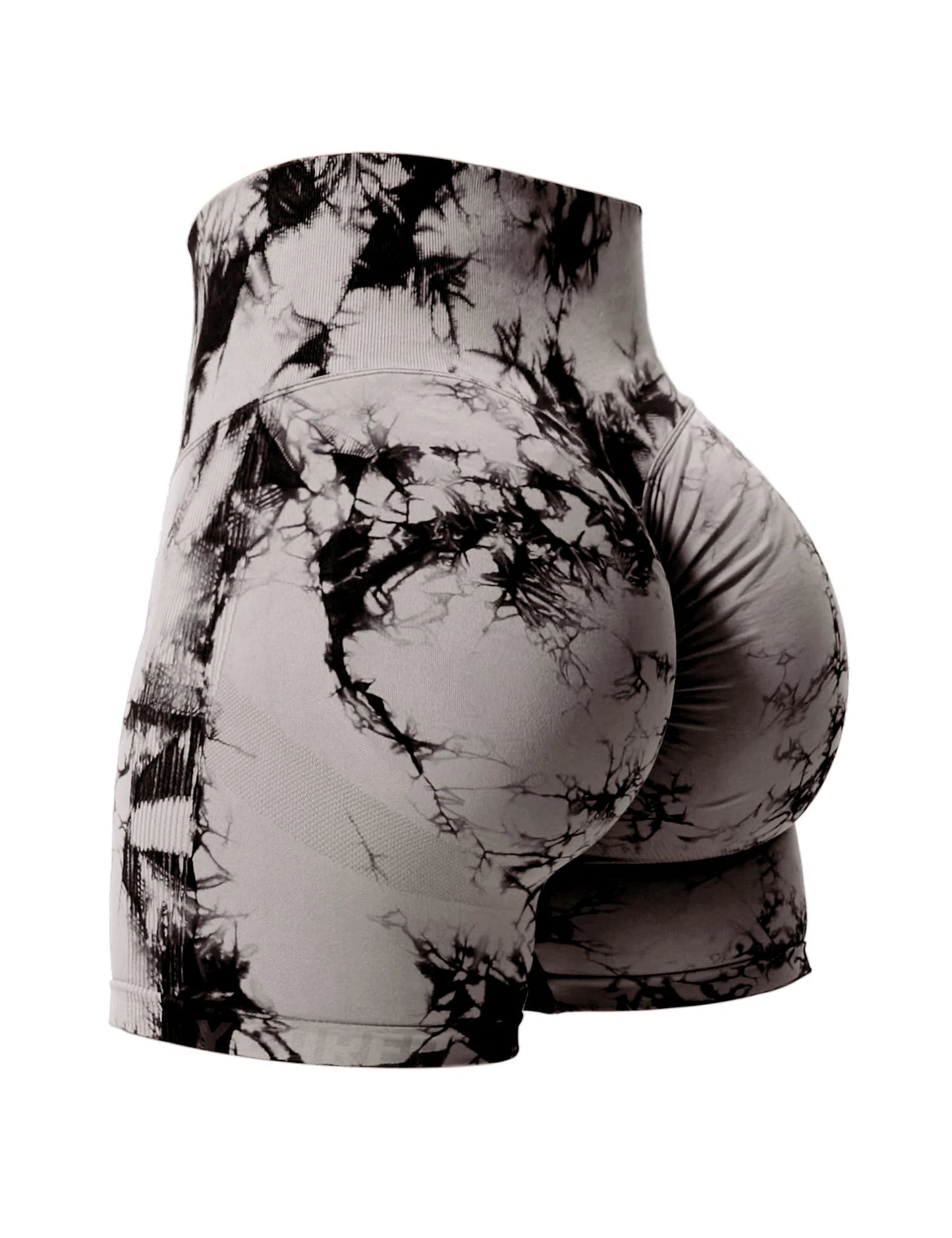 LiftDye – Women's Tie-Dye High-Waist Gym Shorts