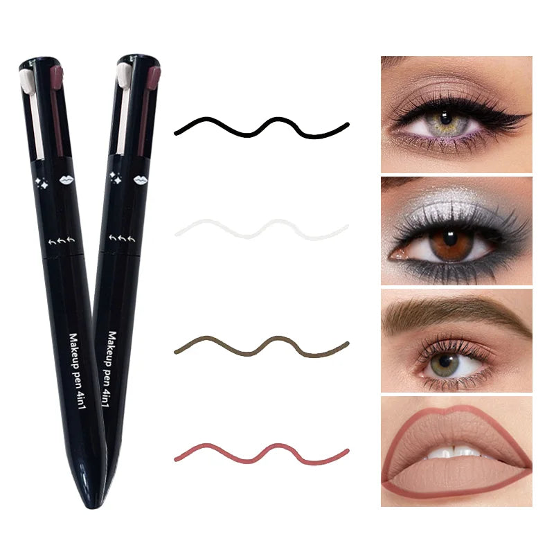 DefinePro 4-in-1 – Multi-Functional Lip, Eye & Brow Pencil Set