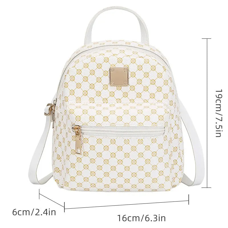 StyleMate Classic – Women's Fashion Backpack for School & Daily Use