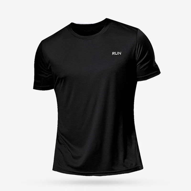 Men’s Quick-Dry Compression Sports T-Shirt – Lightweight Activewear for Gym, Running & Soccer