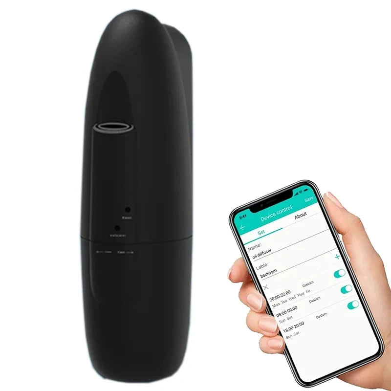 Plug-In Bluetooth Scent Diffuser – Wall-Mounted Electric Aroma Diffuser for Home & Hotel
