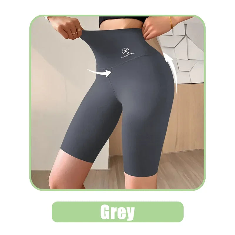 High Waist Push-Up Sports Shorts – Stretchy Gym & Yoga Bottoms for Women